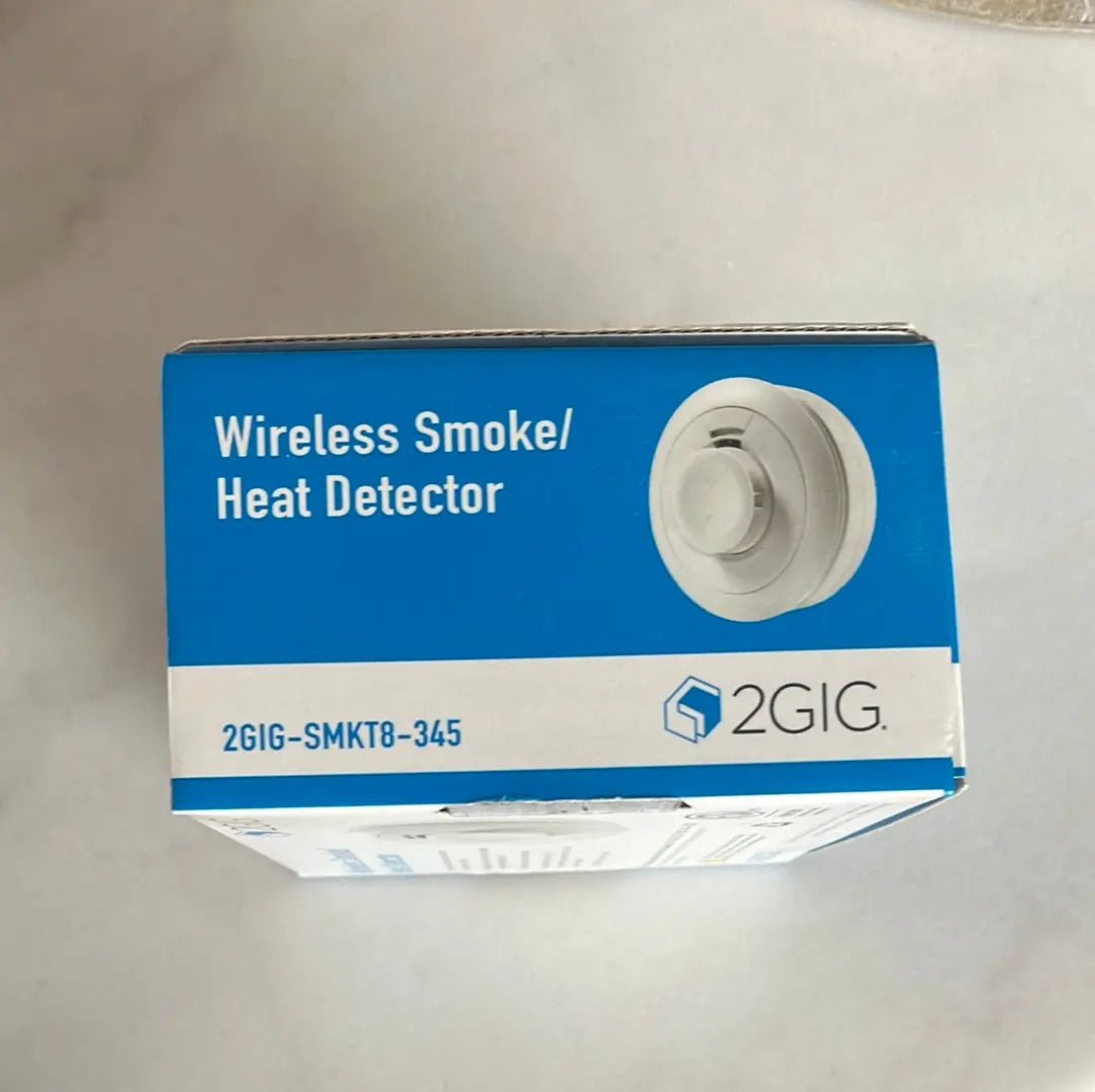 2GIG - SMKT8 - 345 Wireless Smoke | Heat Detector - Avenger Security