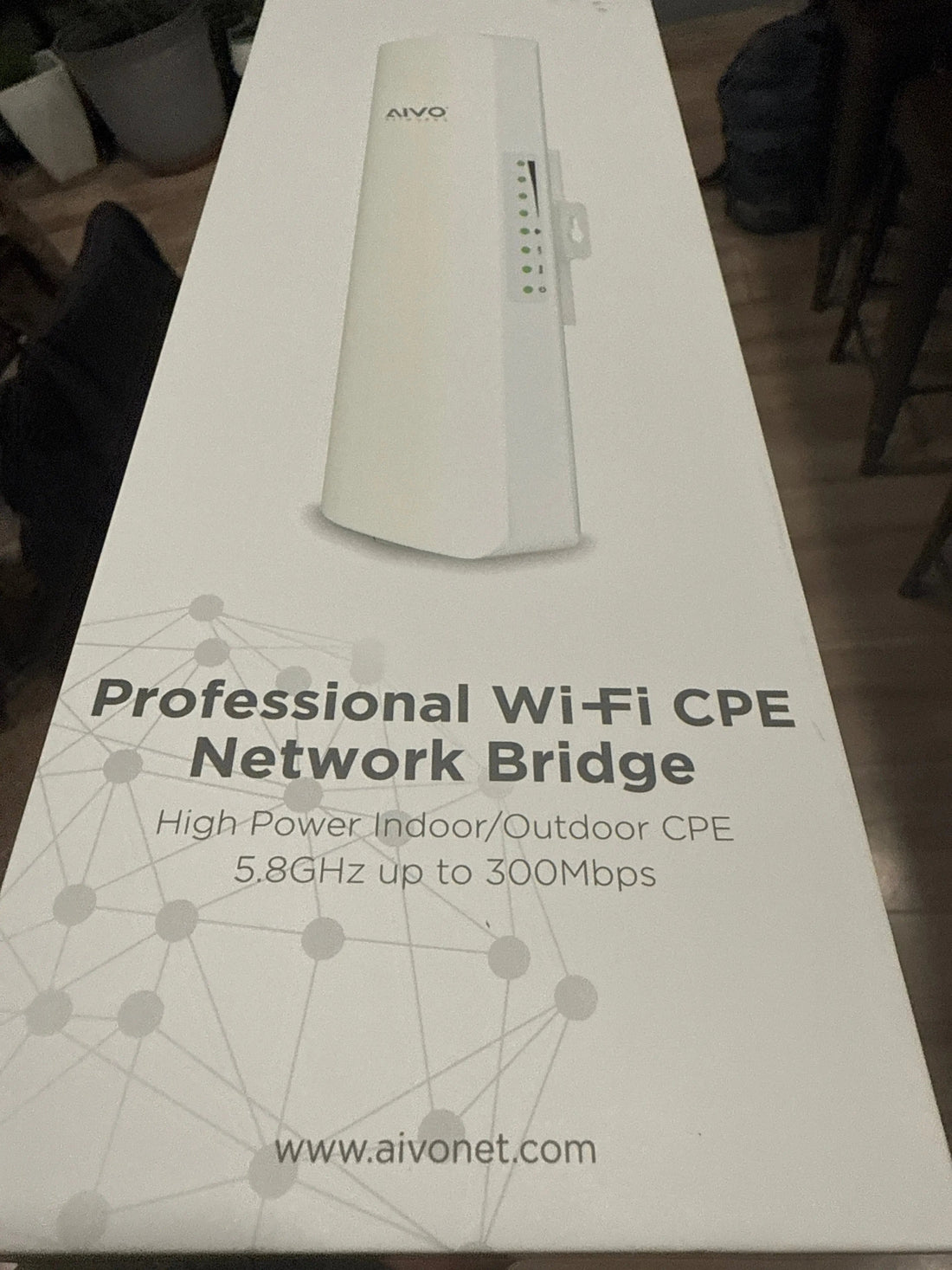 AIVO ANCP3005Q Wi-Fi Bridge: Long-Range Backhaul for PoE Camera Networks - Avenger Security