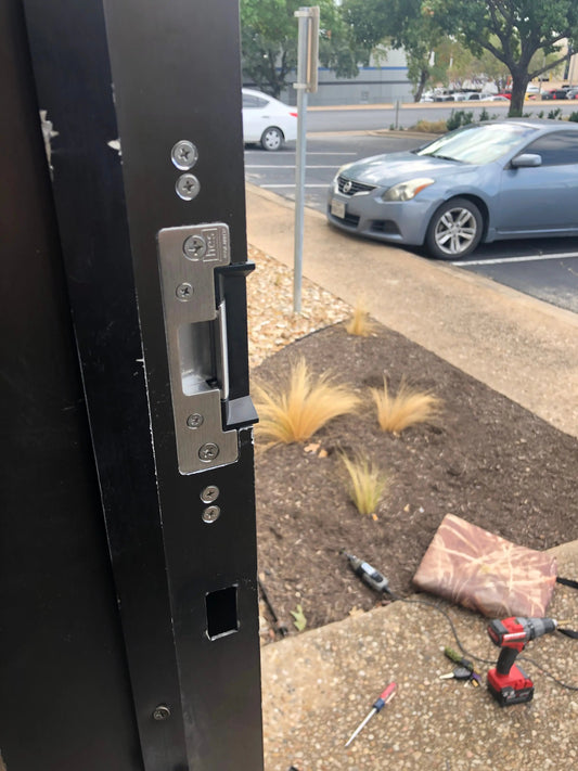 Access Control - Perfect Electric Strike Installation - Avenger Security