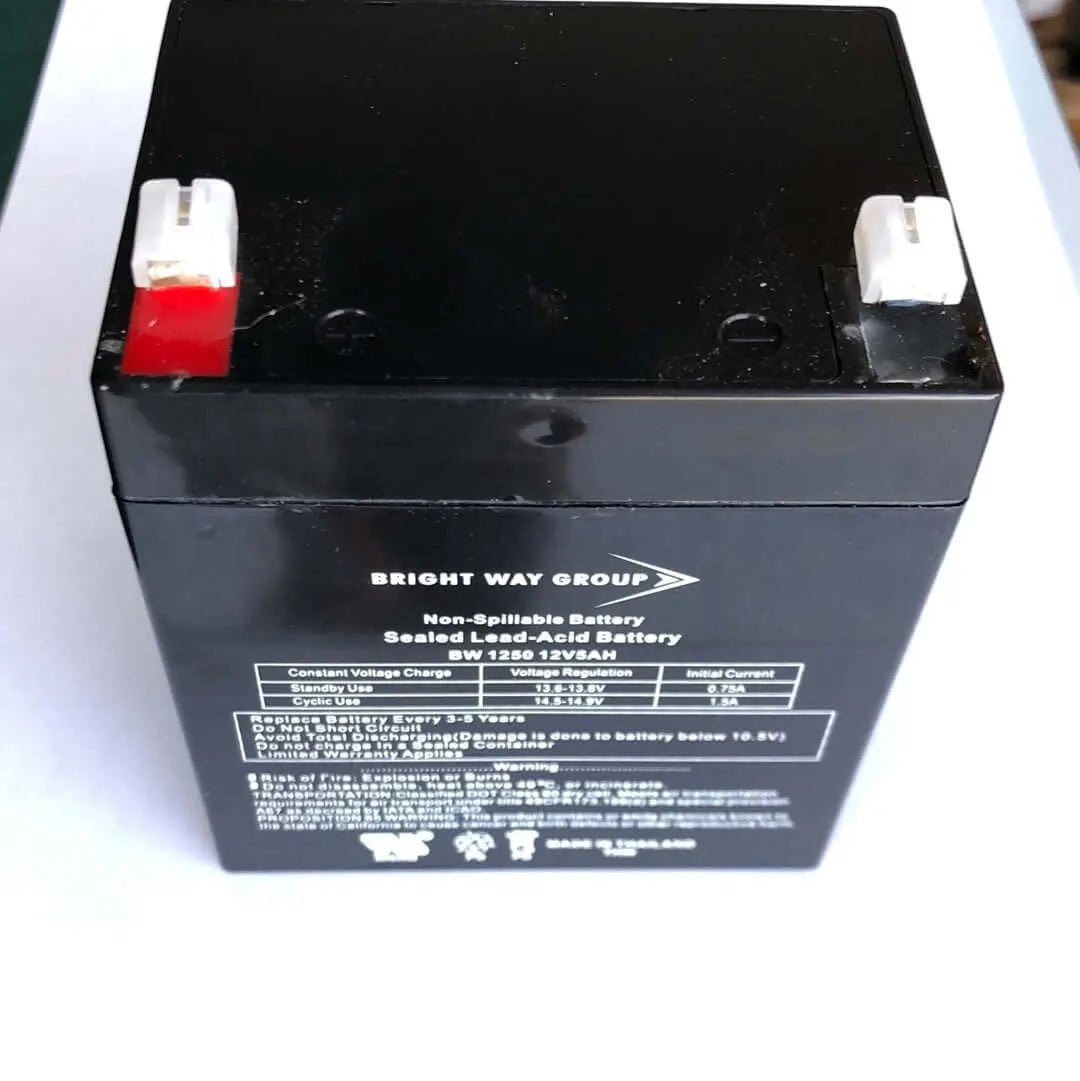 Security Battery 12V 5 Amp Hour - Avenger Security
