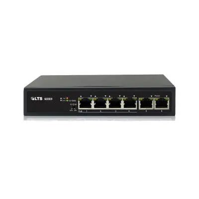 LTS VSPOE - SW402 4 Port POE Switch with 2 Ports Uplink - Avenger Security