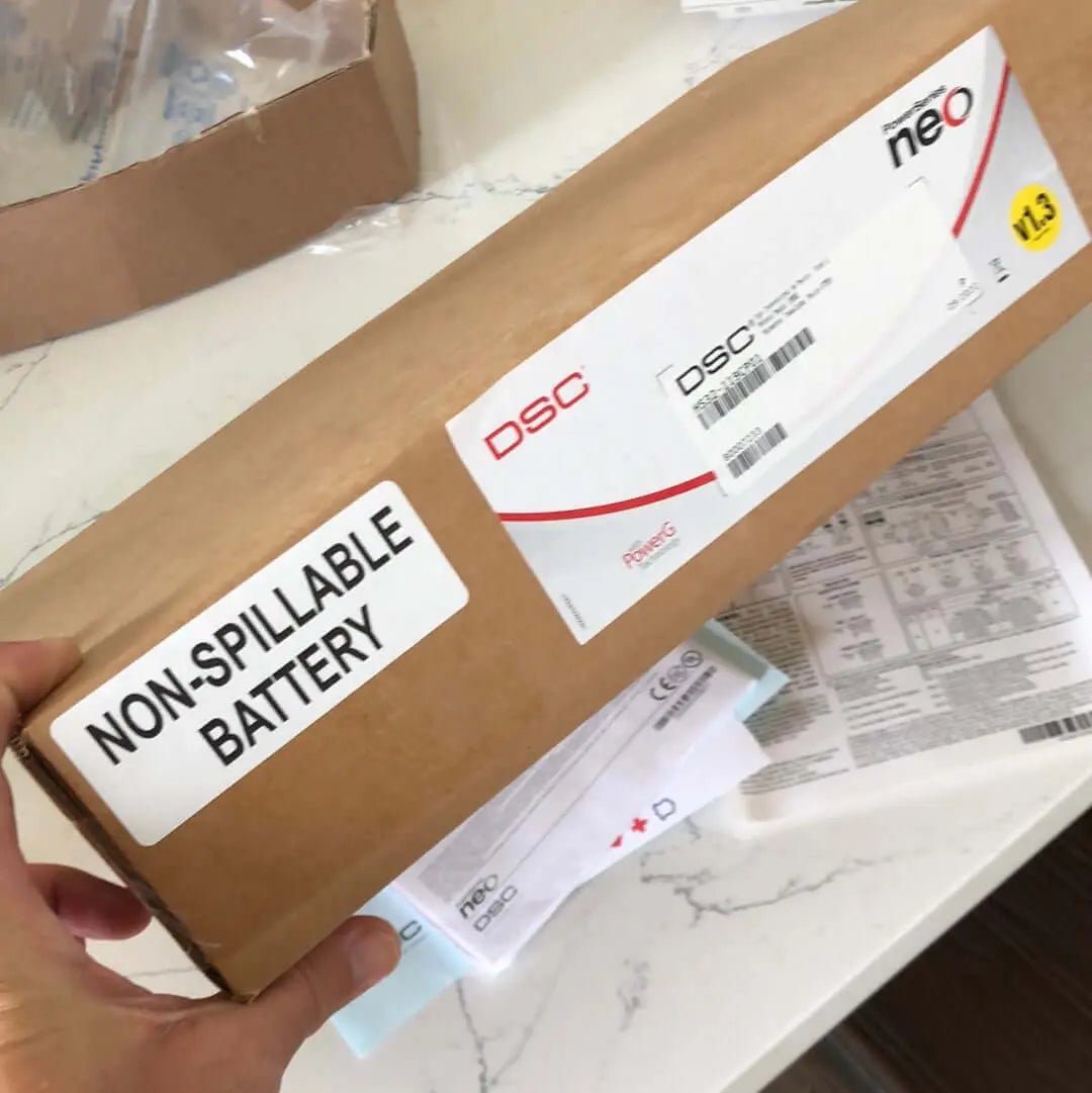 DSC neo PowerSeries Alarm System Kit - HS2032 w English LCDRF9 Keypad - Avenger Security