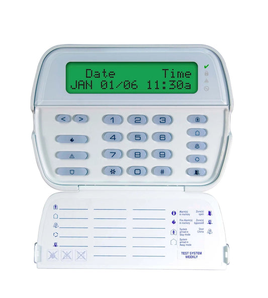 DSC Keypad RFK5500 PowerSeries LCD English with Built - In Wireless Receiver - Avenger Security