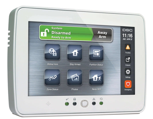 DSC PTK5507 PowerSeries TouchScreen Keypad - Avenger Security